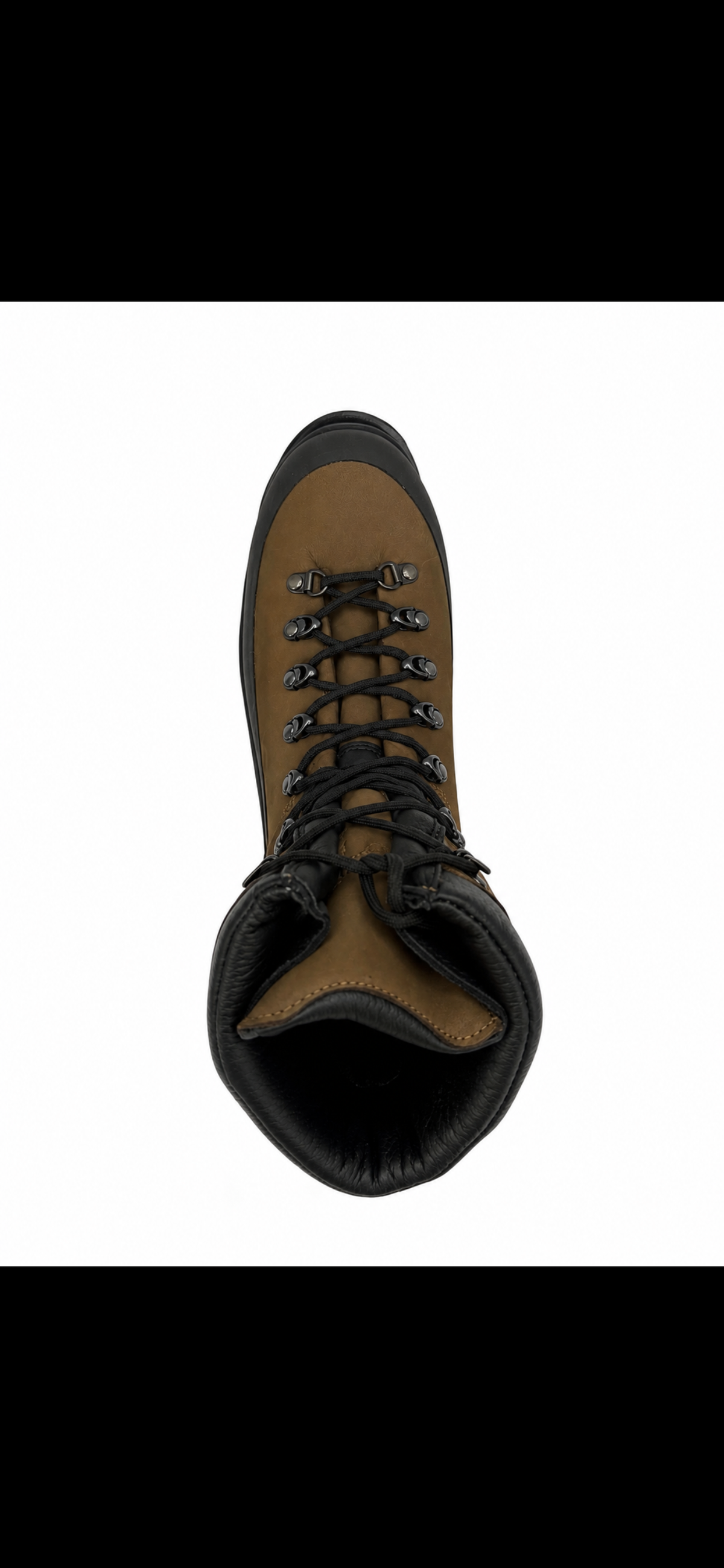 leather boot product view, alternate angle