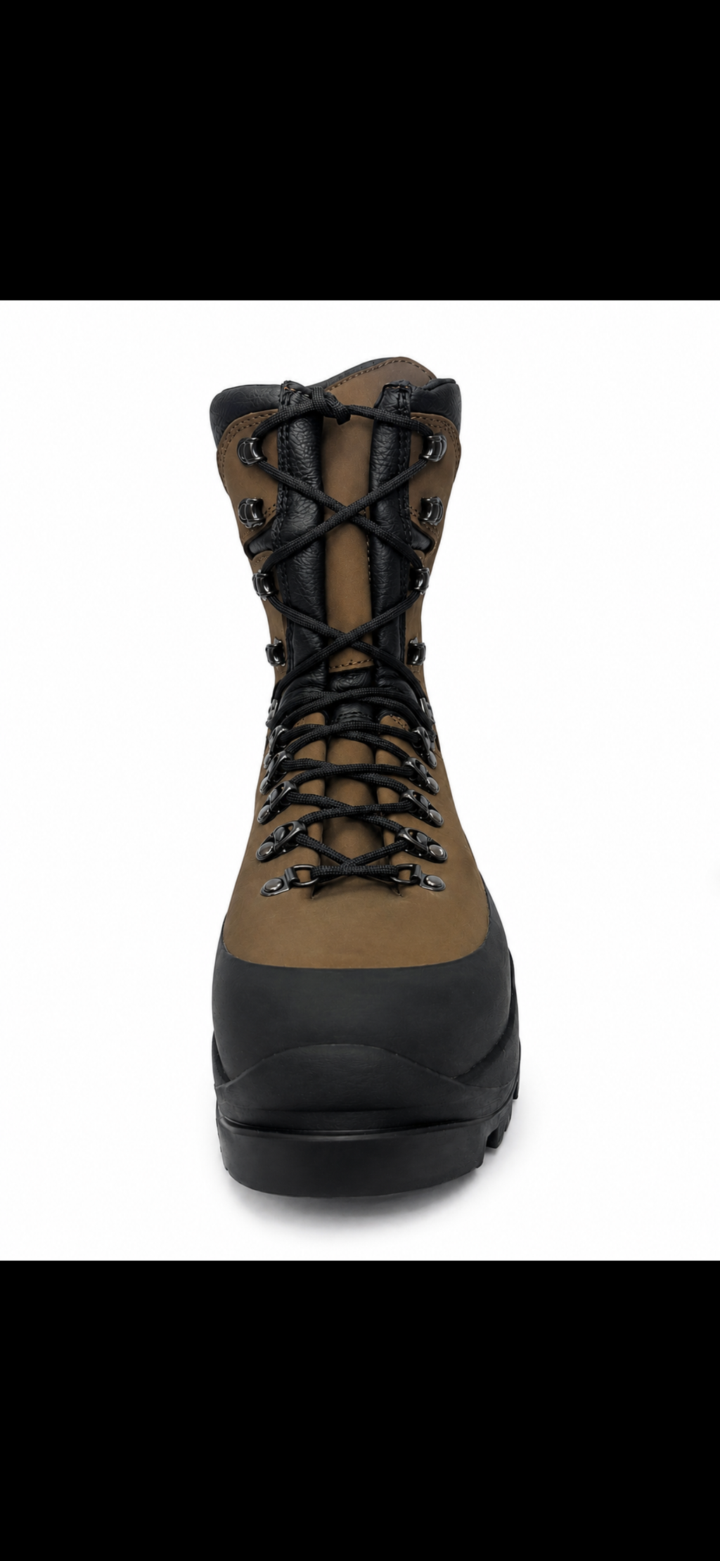 leather boot product view, alternate angle