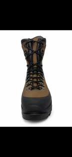 leather boot product view, alternate angle