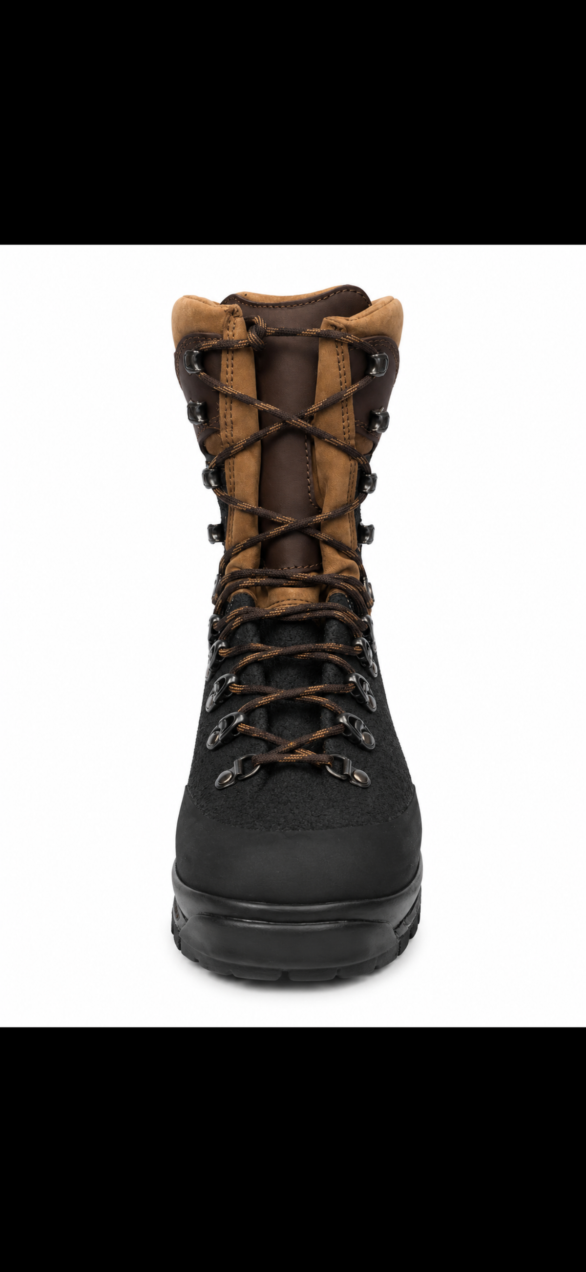 leather boot product view, alternate angle