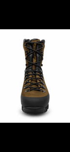 leather boot product view, alternate angle