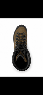 leather boot product view, alternate angle