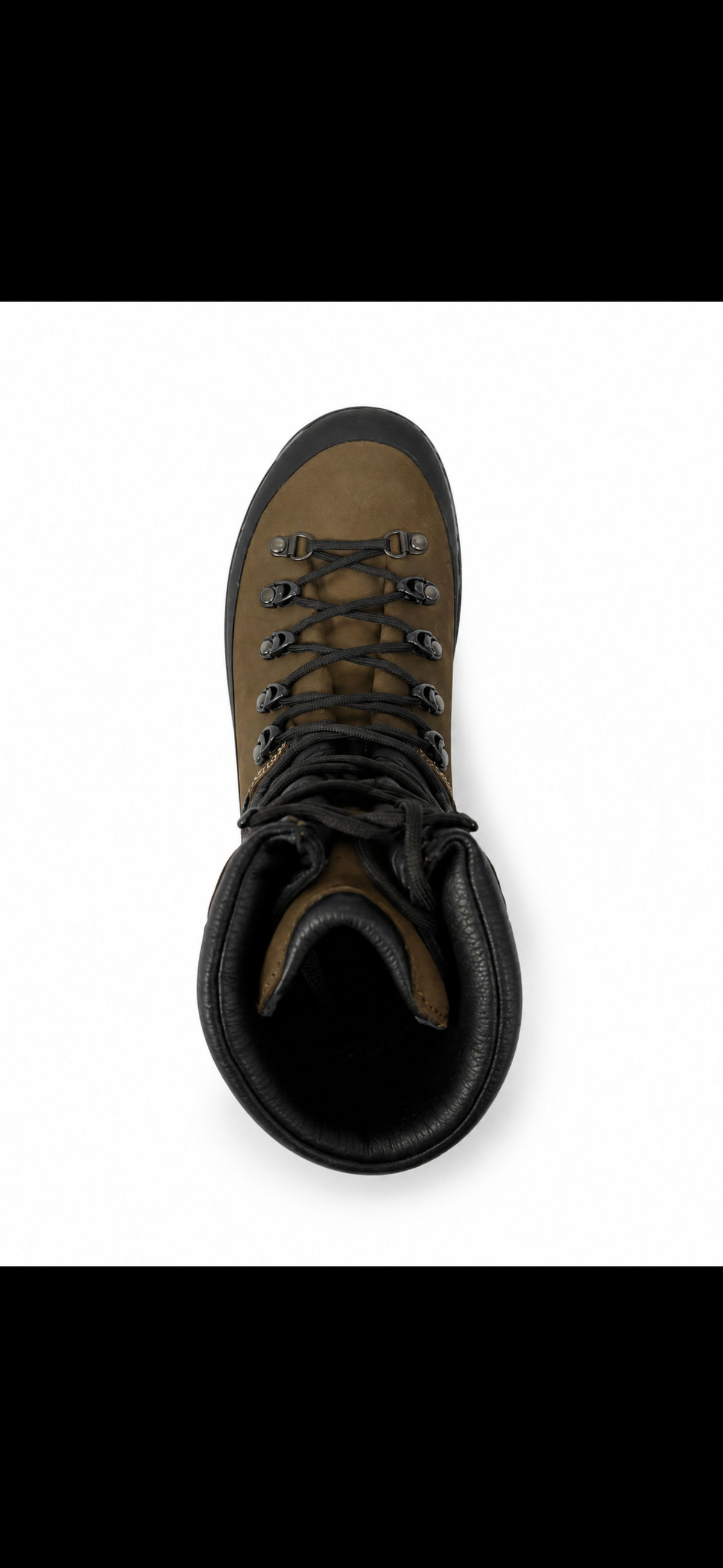 leather boot product view, alternate angle