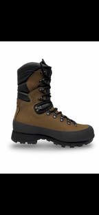 leather boot product view, alternate angle