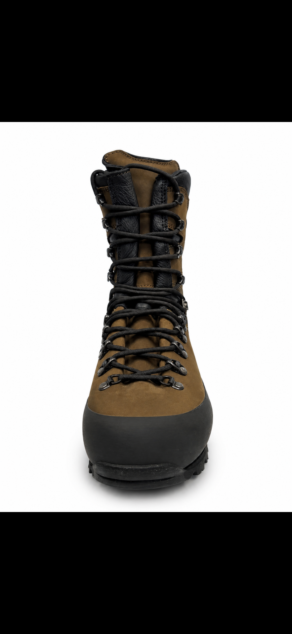 leather boot product view, alternate angle
