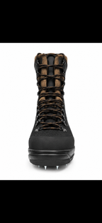 leather boot product view, alternate angle