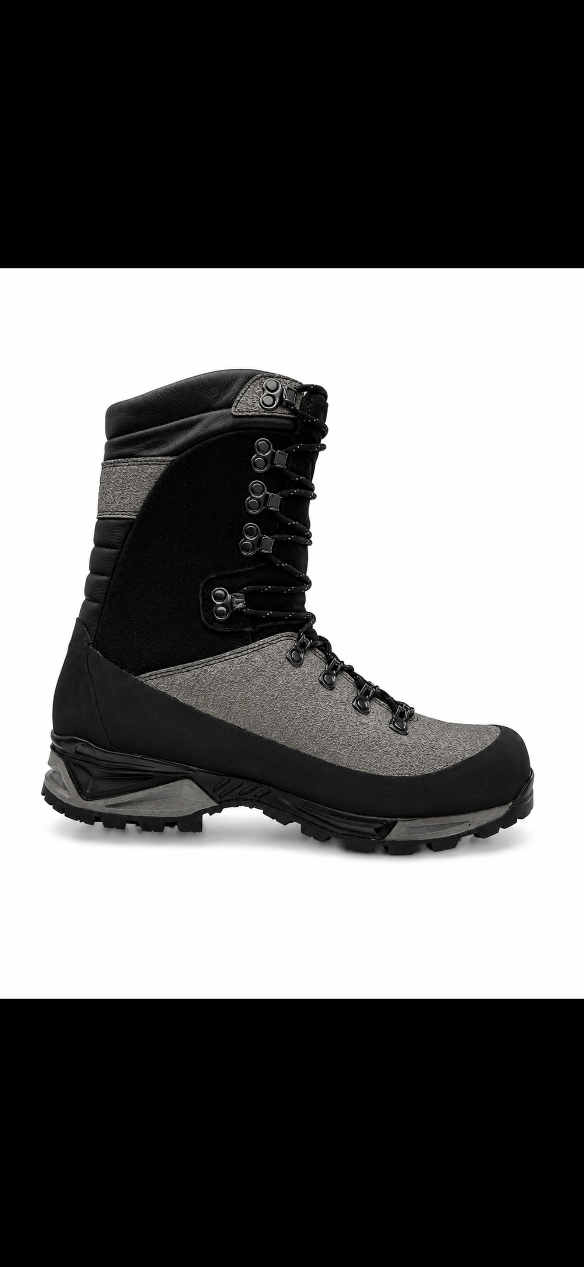 leather boot product view, alternate angle