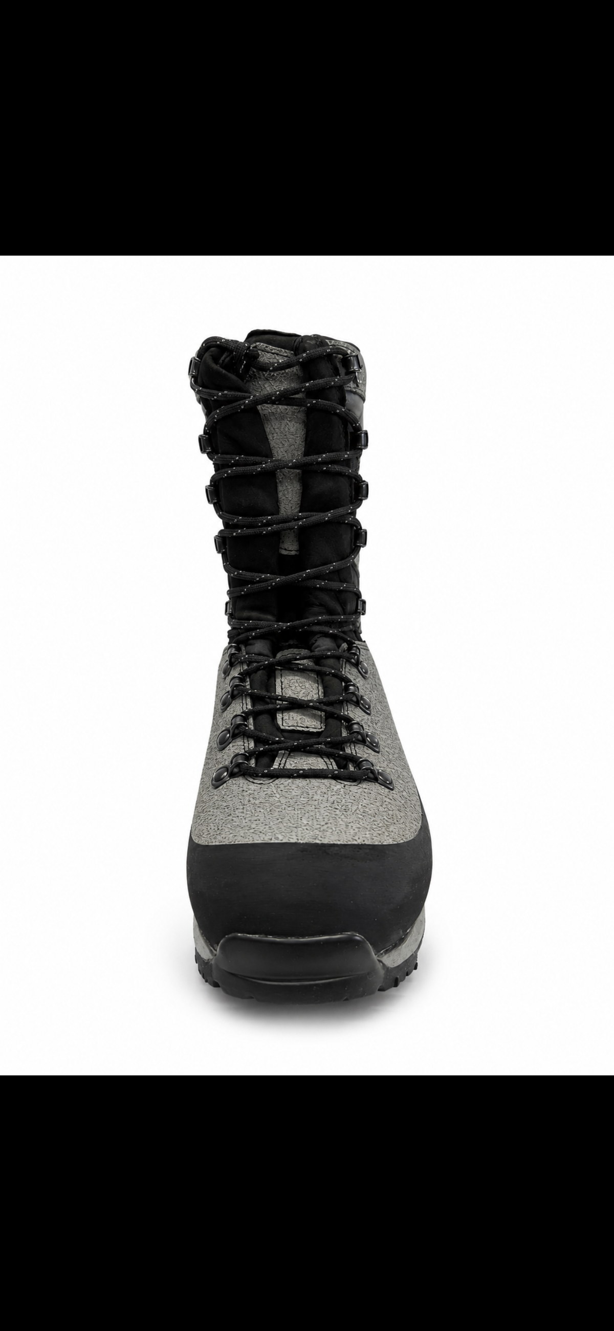 leather boot product view, alternate angle