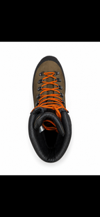 leather boot product view, alternate angle