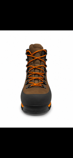 leather boot product view, alternate angle