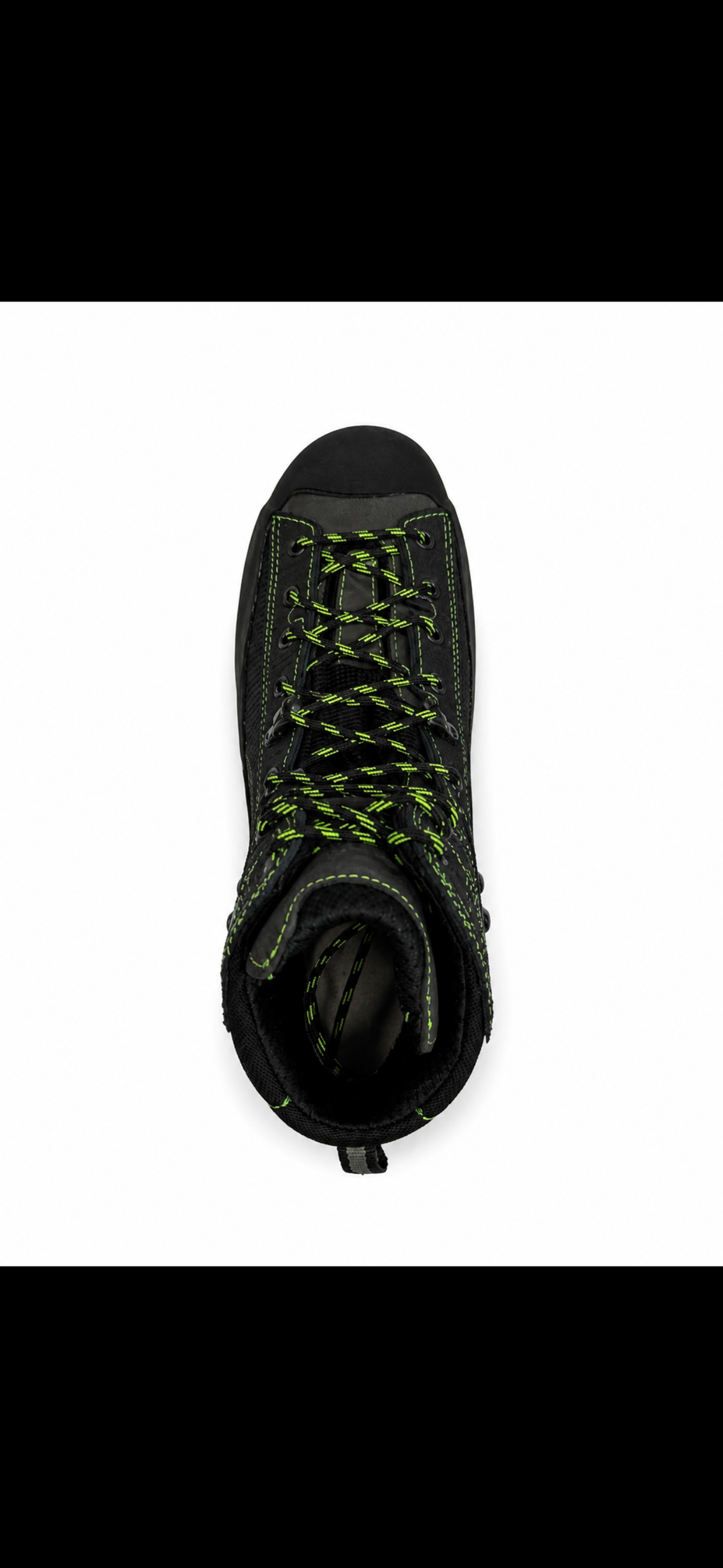 leather boot product view, alternate angle