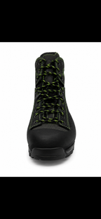 leather boot product view, alternate angle