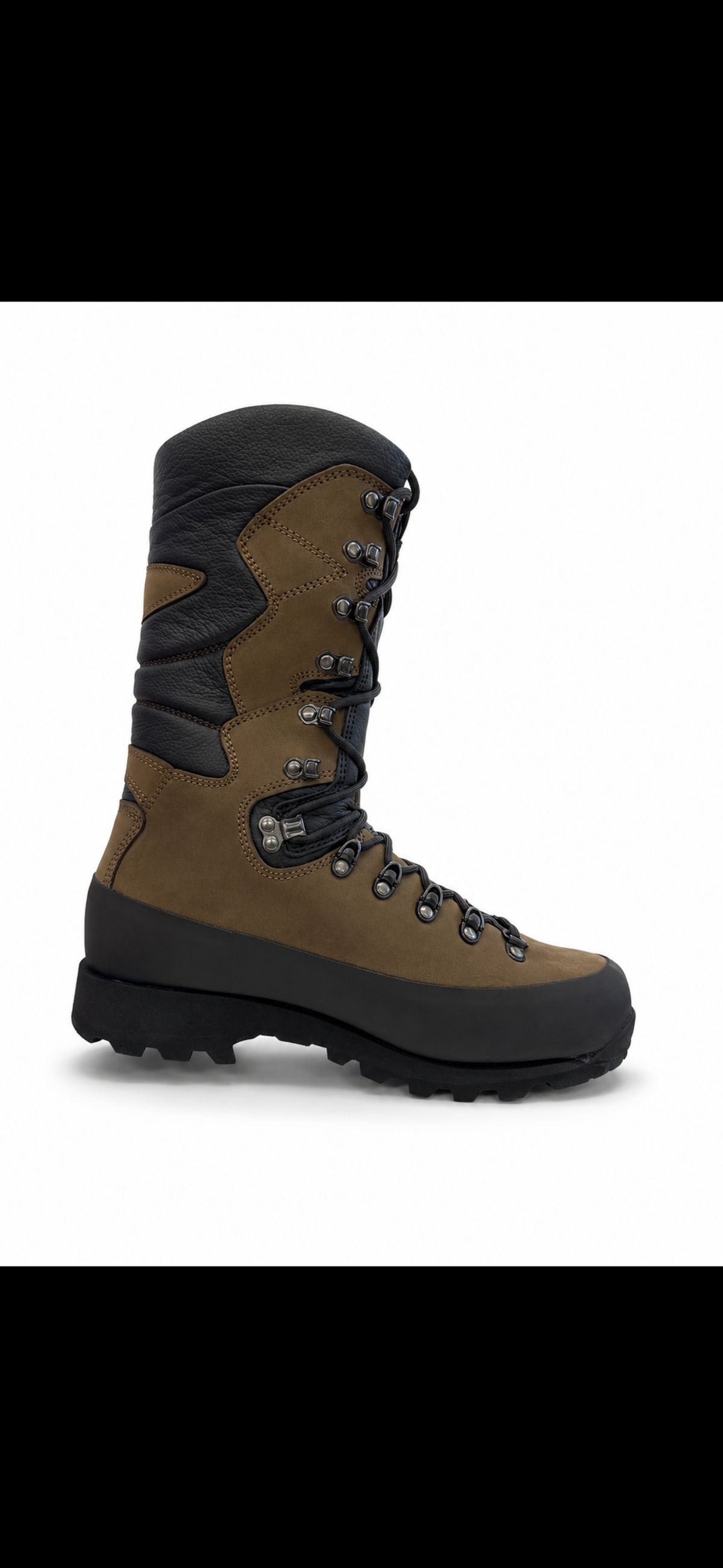 leather boot product view, alternate angle
