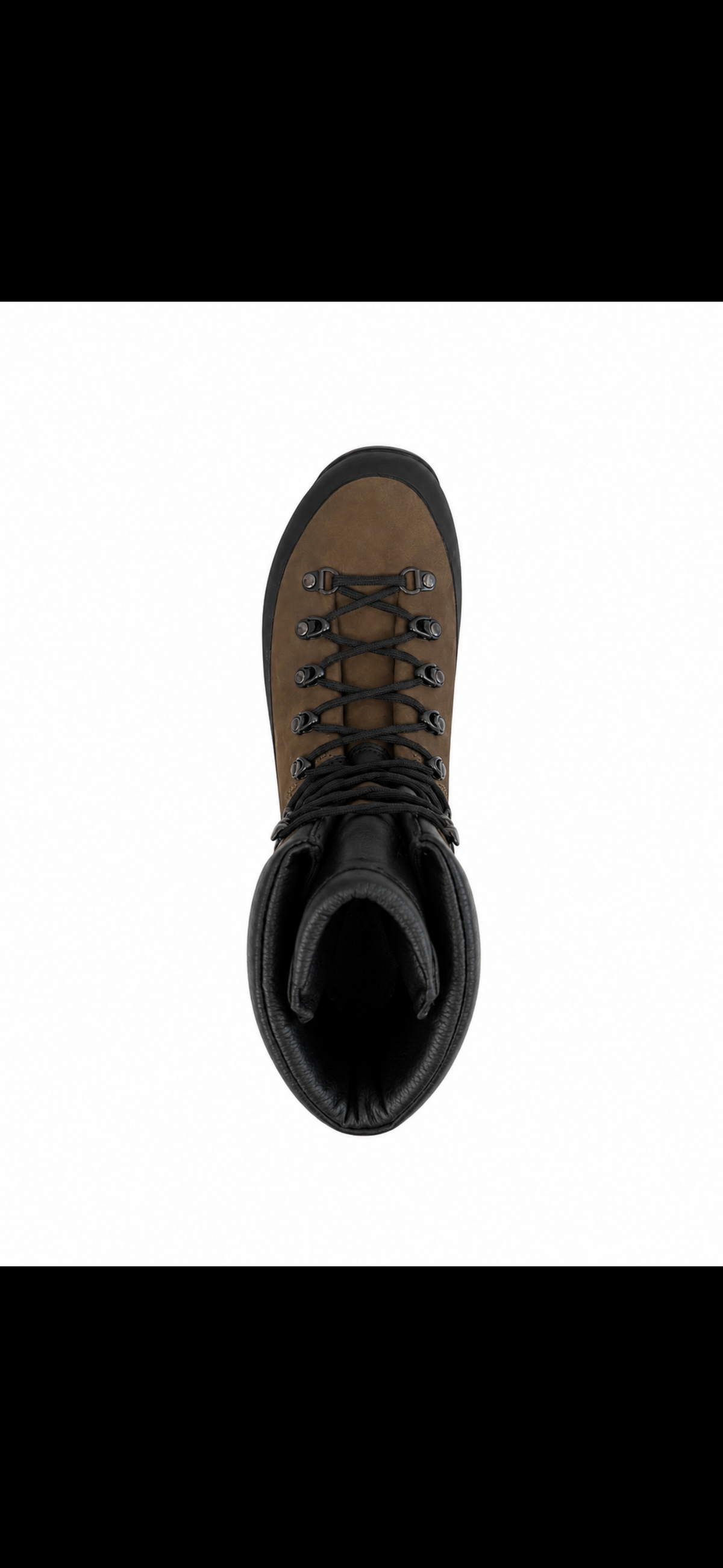 leather boot product view, alternate angle