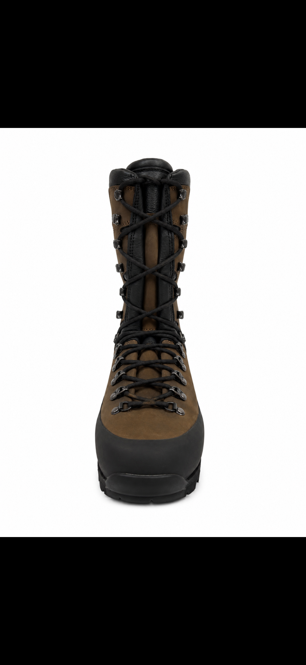 leather boot product view, alternate angle