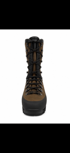 leather boot product view, alternate angle