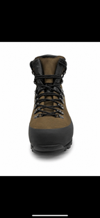 leather boot product view, alternate angle