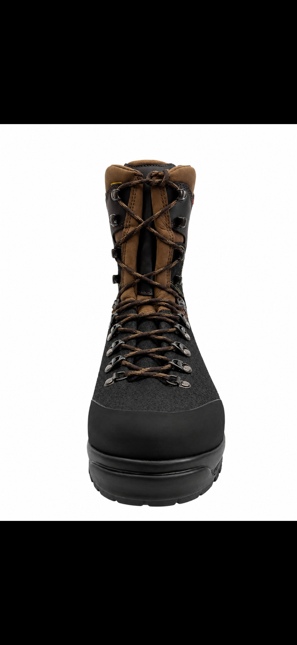 leather boot product view, alternate angle