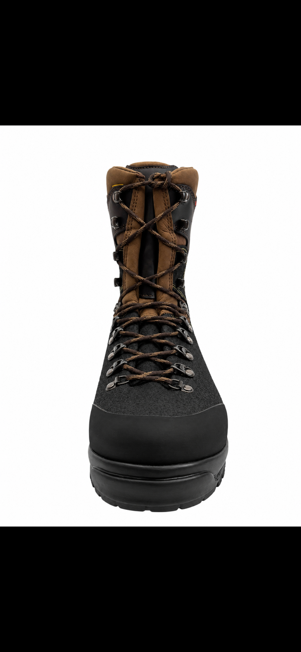 leather boot product view, alternate angle