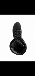 leather boot product view, alternate angle