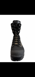 leather boot product view, alternate angle