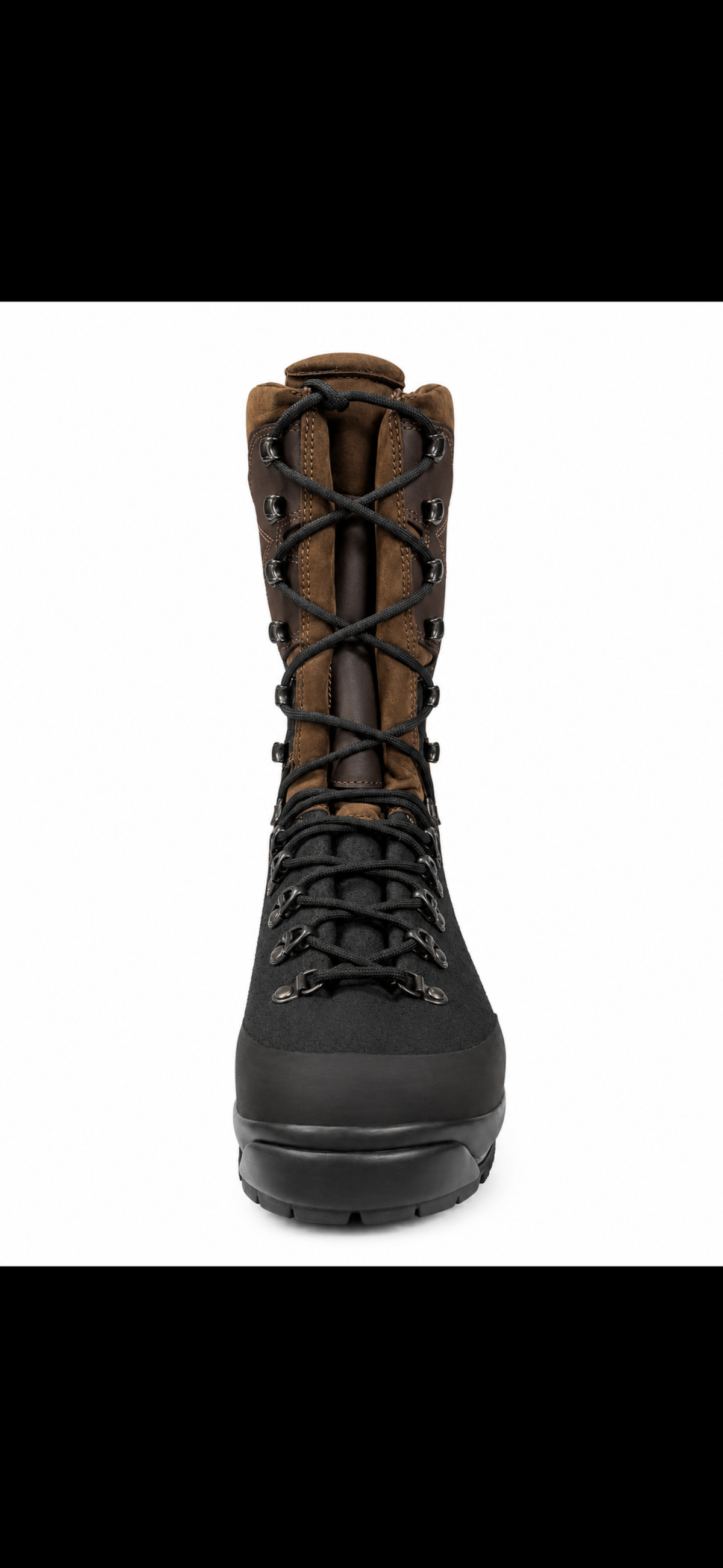 leather boot product view, alternate angle