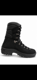leather boot product view, alternate angle