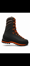 leather boot product view, alternate angle