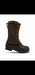 leather boot product view
