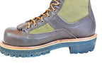 leather boot product view, alternate angle