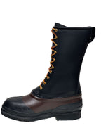 leather boot product view, alternate angle