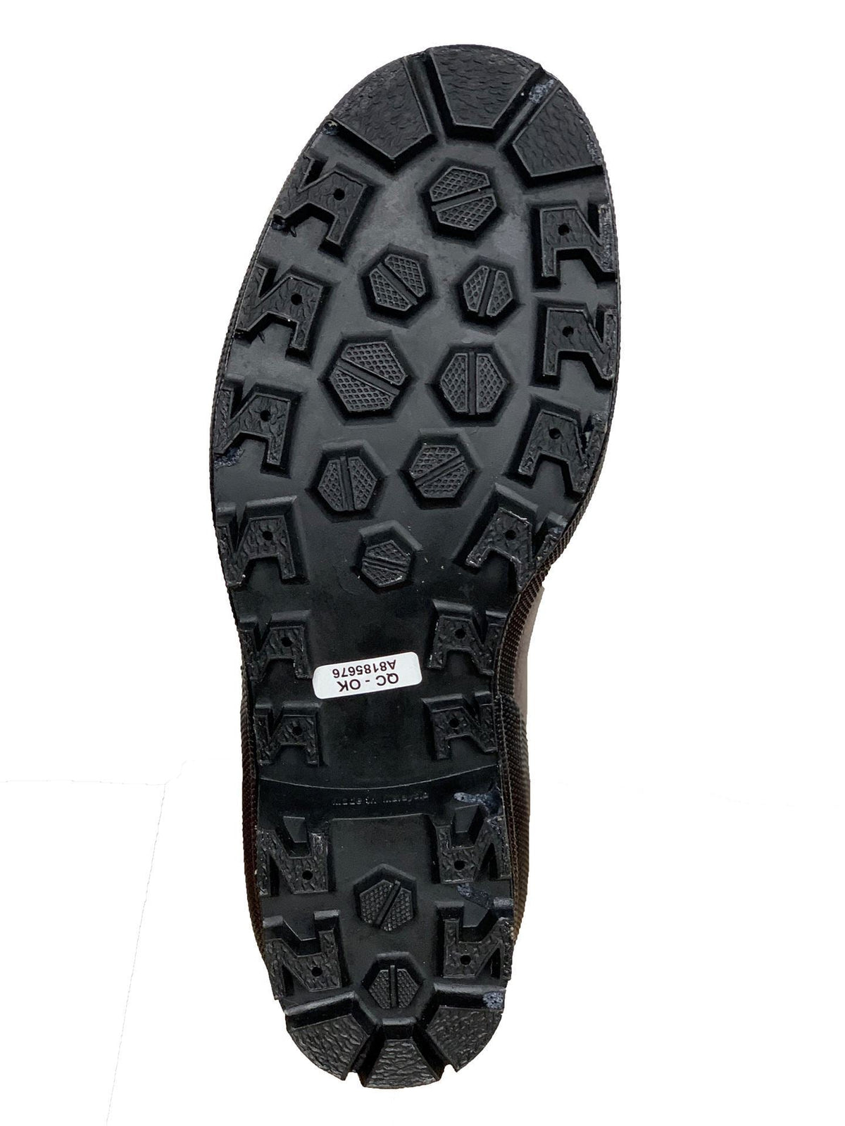 leather boot product view, alternate angle