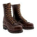 leather boot product view