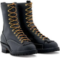 leather boot product view