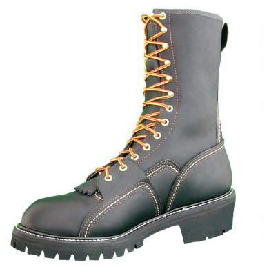 leather boot product view