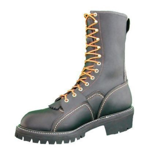 leather boot product view