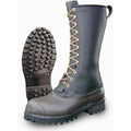leather boot product view