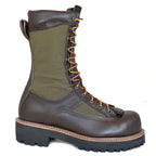 leather boot product view, alternate angle