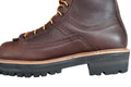 leather boot product view, alternate angle